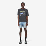 MothTech™ Monster Truck T-Shirt Aged Black