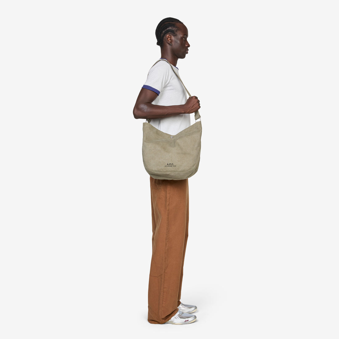 Journal Satchel Khaki Bags