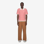 Polo Shirt Ecru | Red