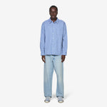 Malo Poplin Shirt Glacier Blue