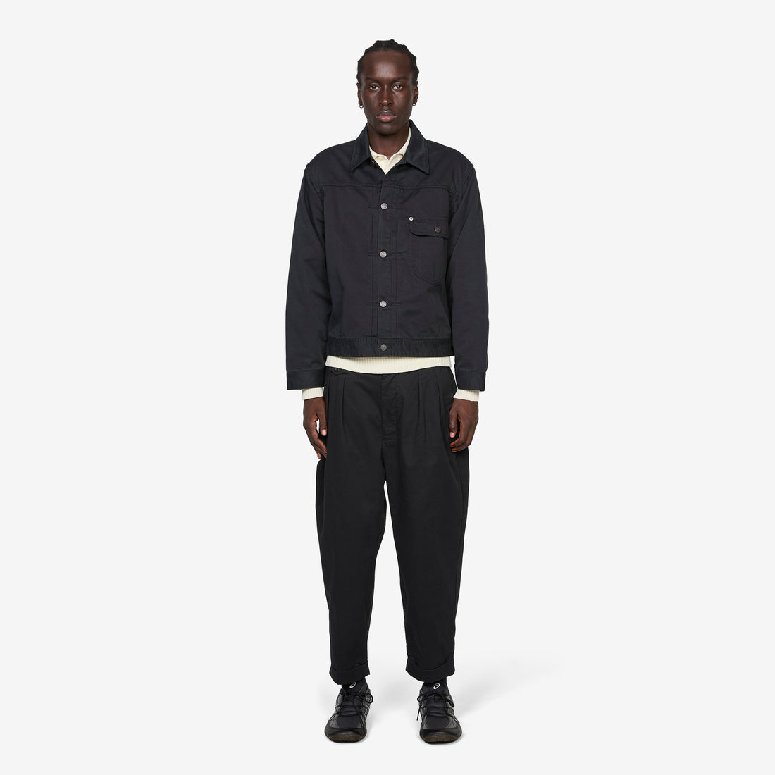 Digger Jacket 62 Twill Black Jackets