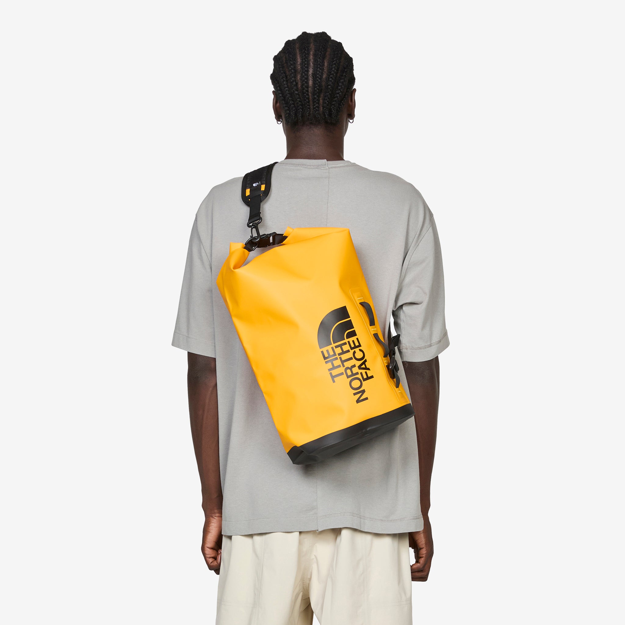 north face dry backpack Base Camp Dry Bag 18L Summit Gold