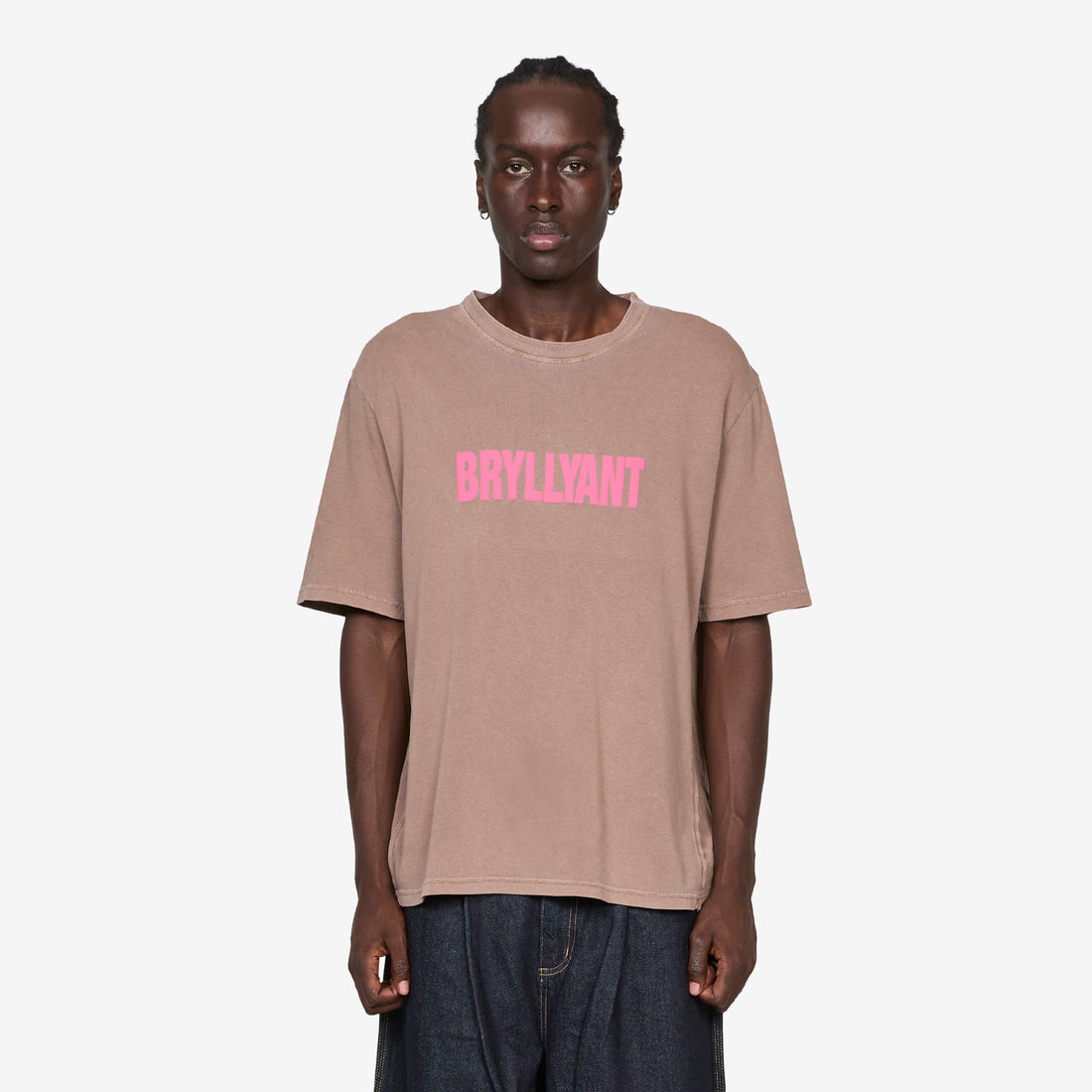 Bryllyant T-Shirt Soft Brown Tees