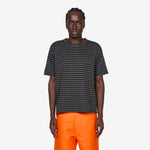 Knit T-Shirt Black | Gray