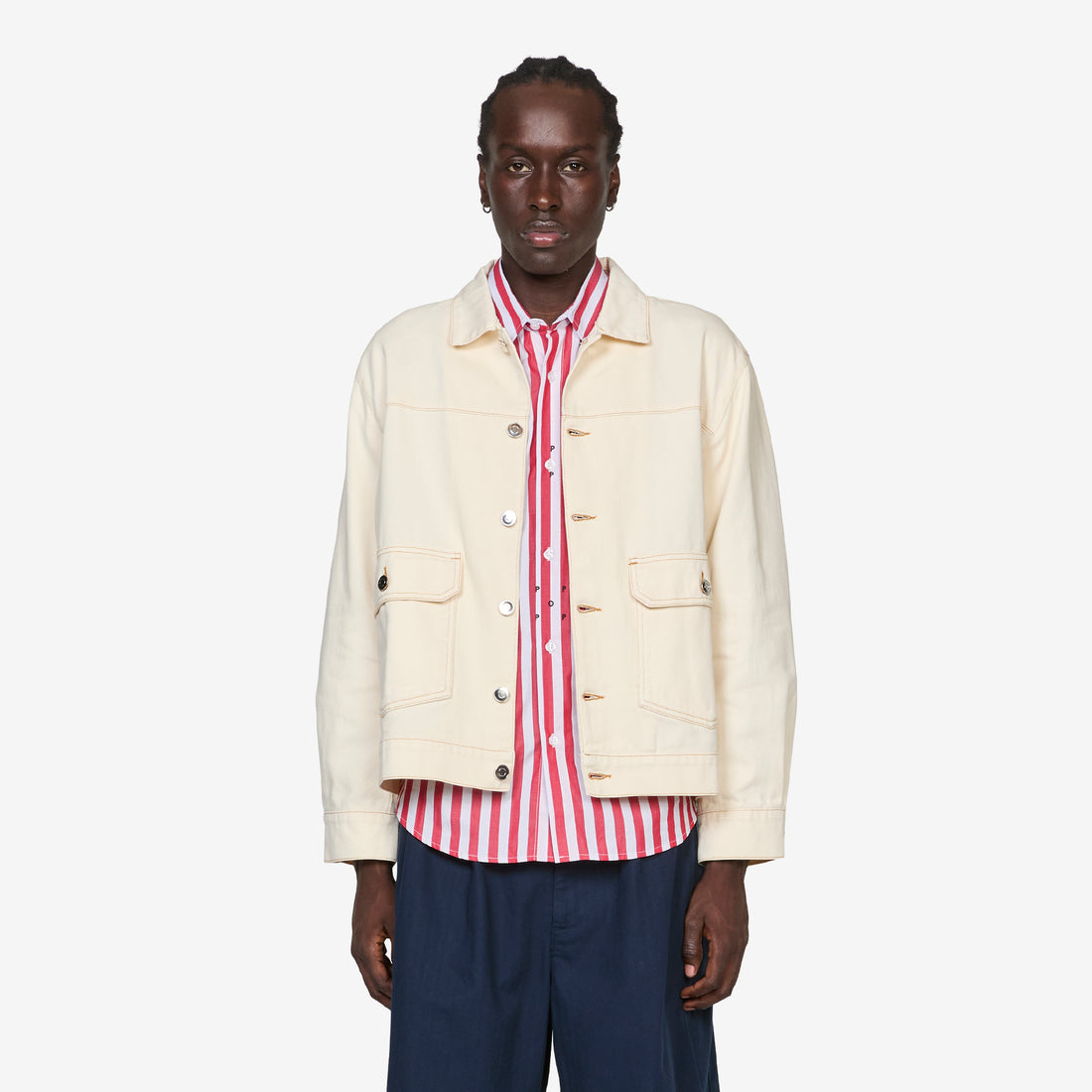 DRS Denim Jacket Off White Jackets