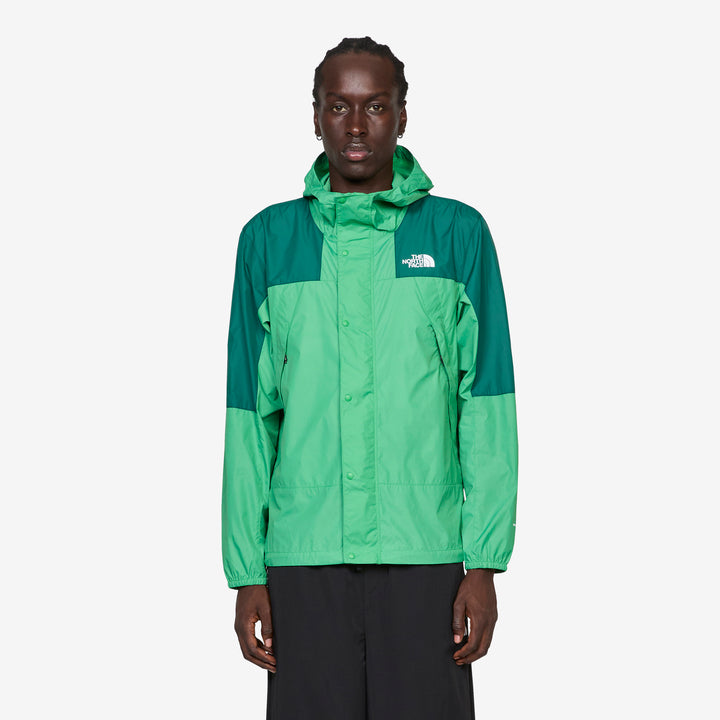 Mountain Wind Jacket Dimmed Algae | Hunter Green Front