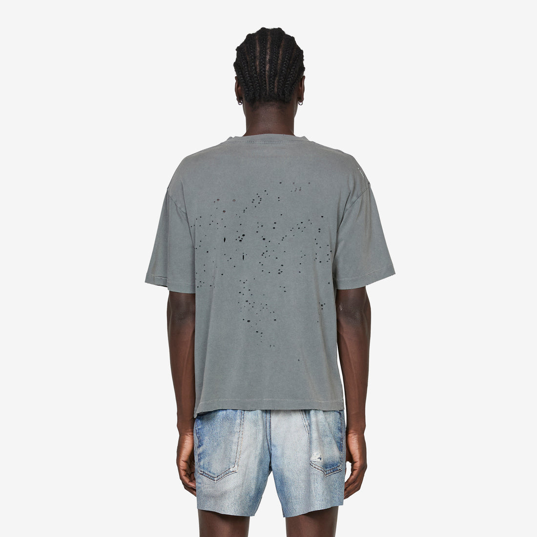 MothTech™ Logo T-Shirt Faded Black Tees