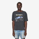 MothTech™ Monster Truck T-Shirt Aged Black