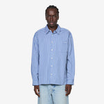 Malo Poplin Shirt Glacier Blue