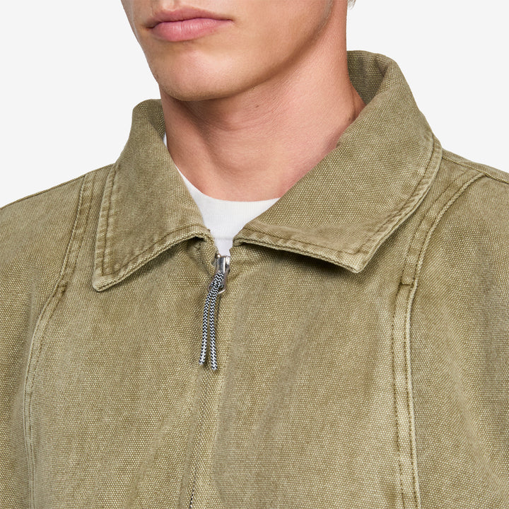 Ash Canvas Jacket Sage Green