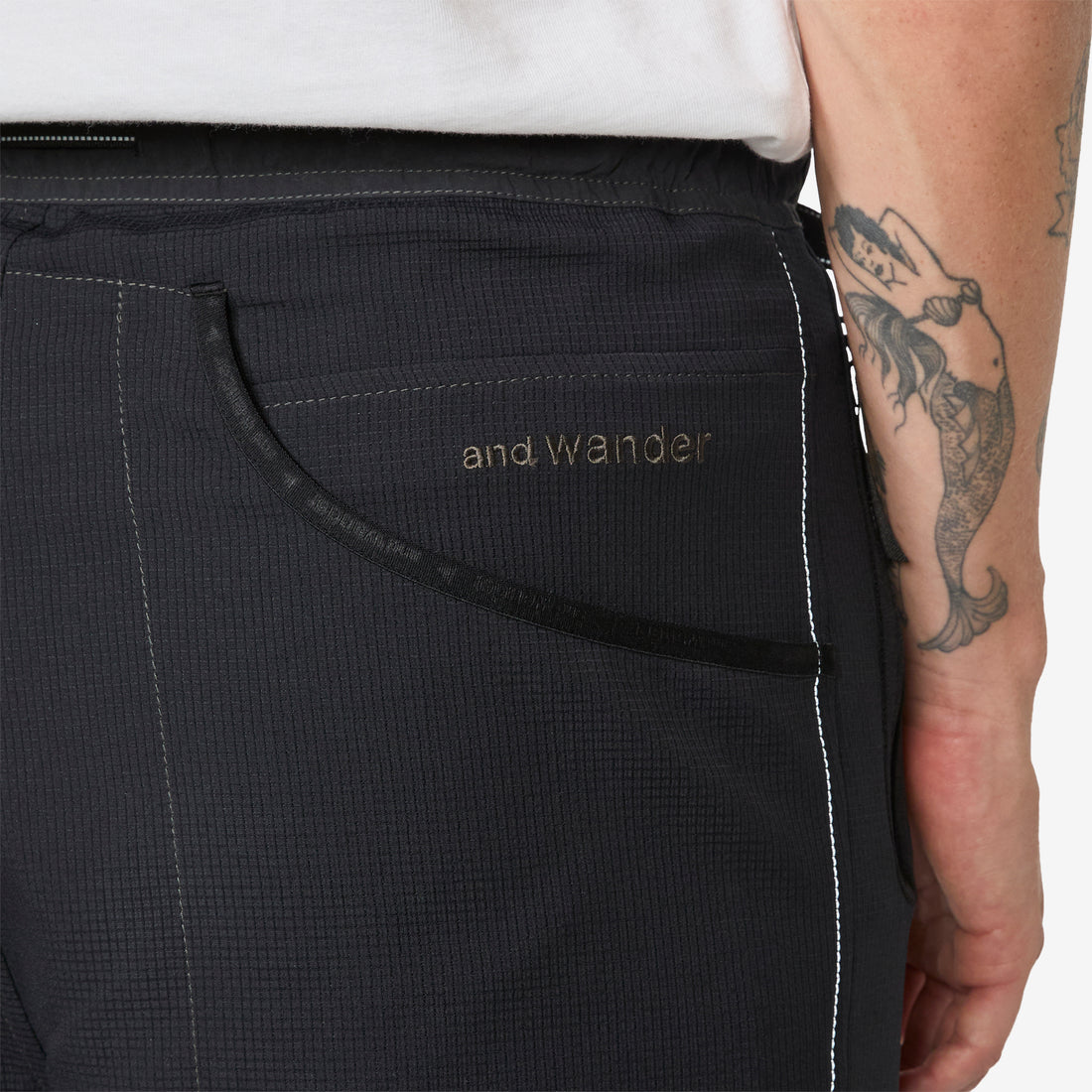 Vent Pants Black Pants