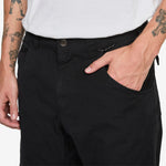 Crimp Shaped Cotton Pants Anthracite