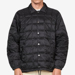 Down Coach Jacket Black