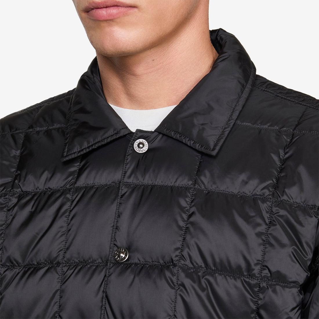 Down Coach Jacket Black Jackets