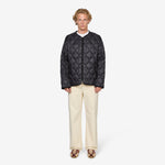 Military W-Zip M65 Liner Short Soft Shell Down Jacket Black