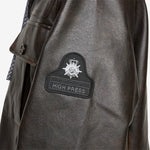 Eco Leather Service Jacket Burnt Brown