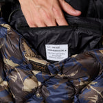 Military Messenger Down Bag (M) Paint Camo