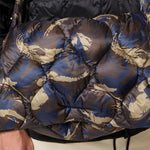Military Messenger Down Bag (M) Paint Camo