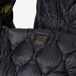 Military Banana Shoulder Down Bag (L) Black