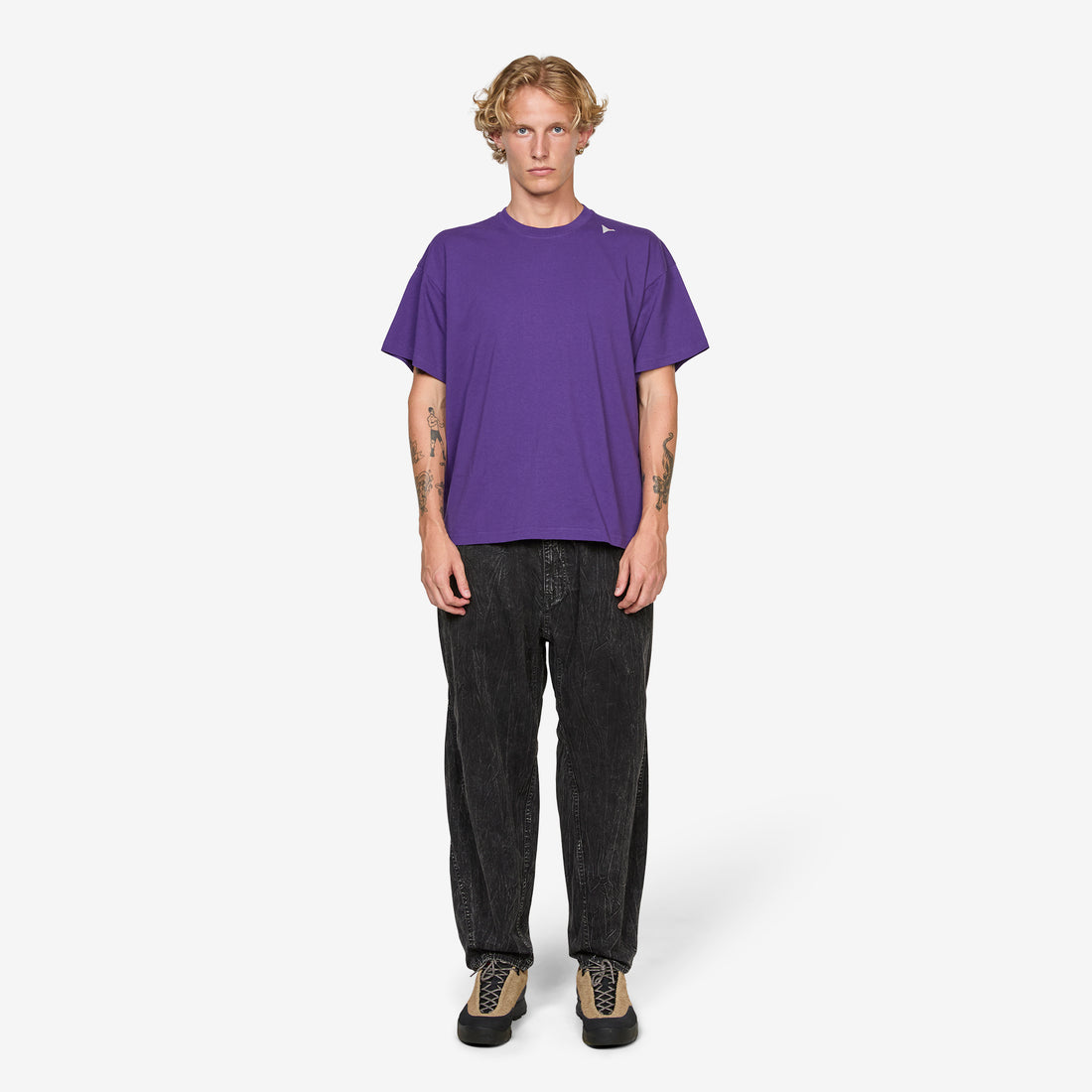 Logo T-Shirt Purple Tees