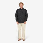 Military Down Shirt Black