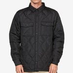 Military Down Shirt Black