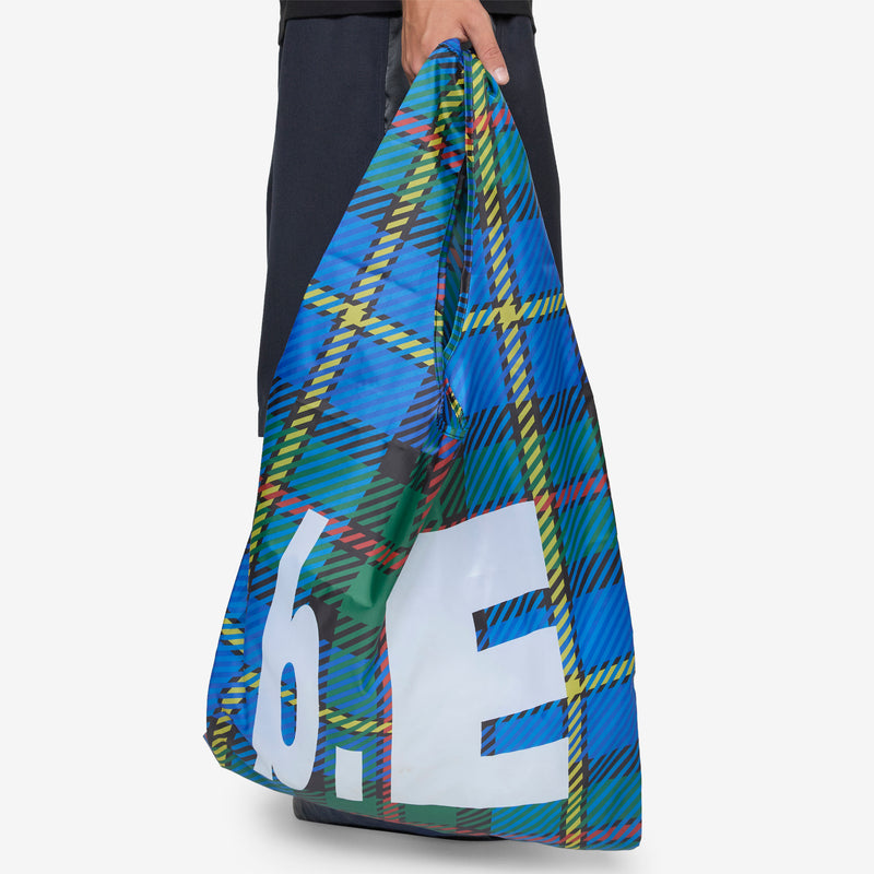 MacLeod Tartan XL Reusable Bag Blue | Green Bags