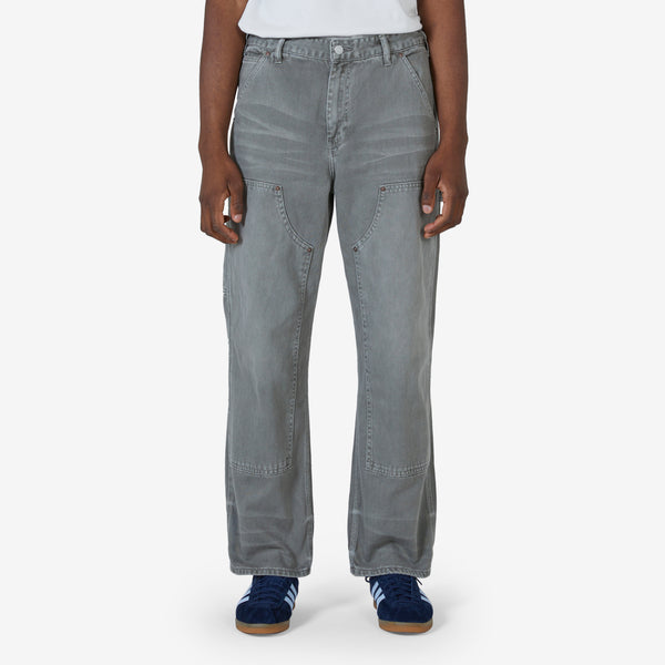 Faded Carpenter Pant Olive Grey