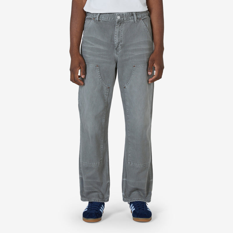 Faded Carpenter Pant Olive Grey
