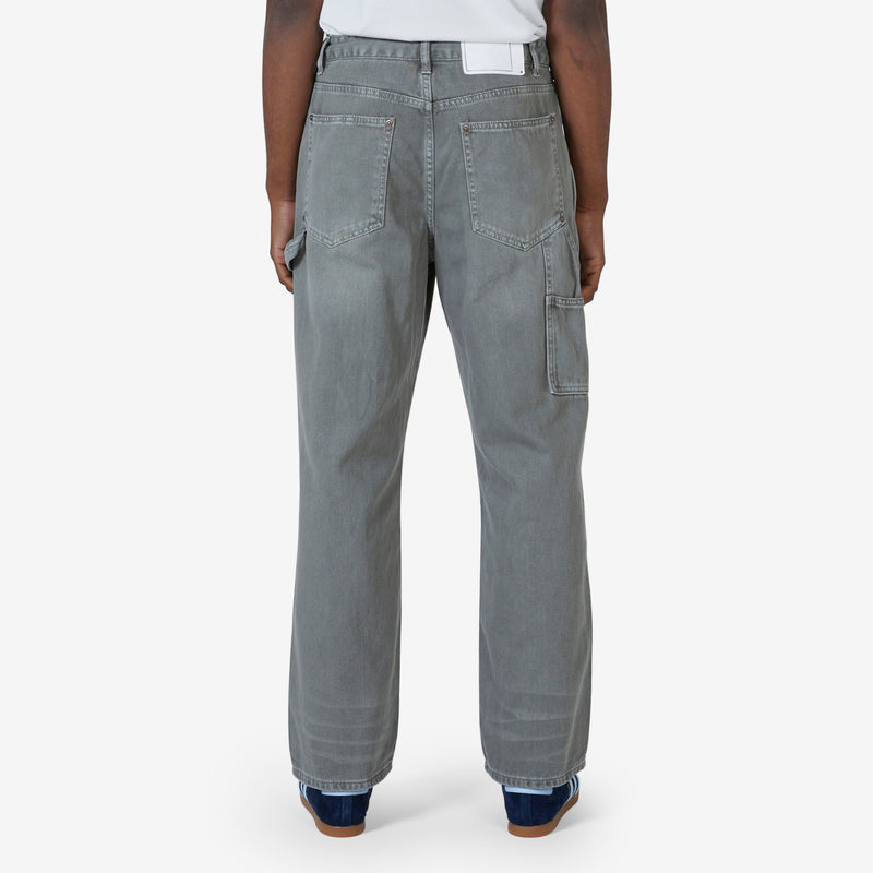 Faded Carpenter Pant Olive Grey