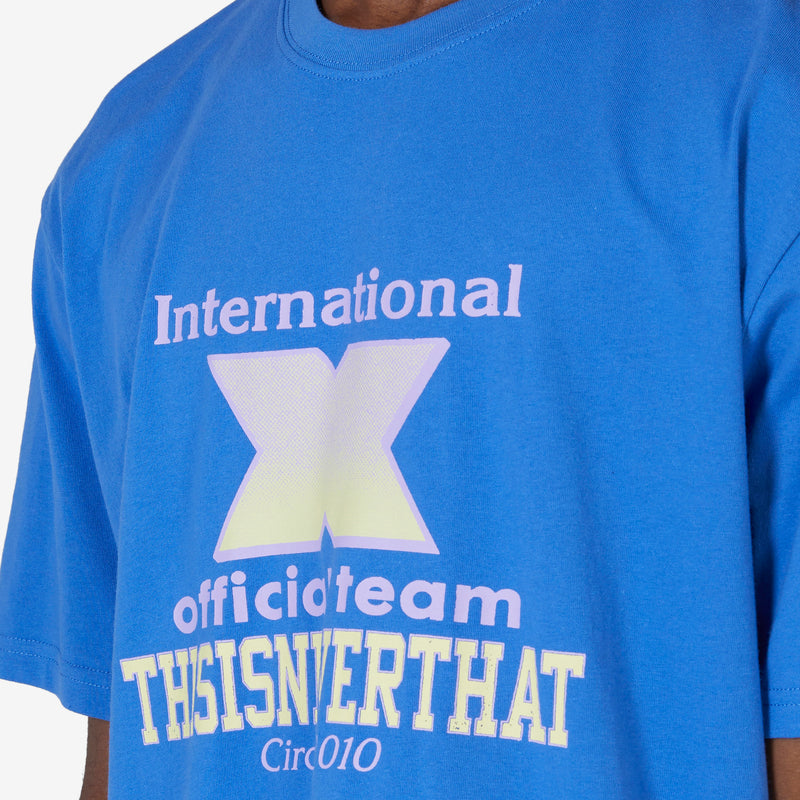 X-INTL T-Shirt Ultramarine
