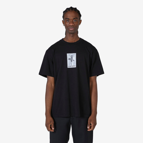 Miles Davis Printed Short Sleeve T-Shirt Black