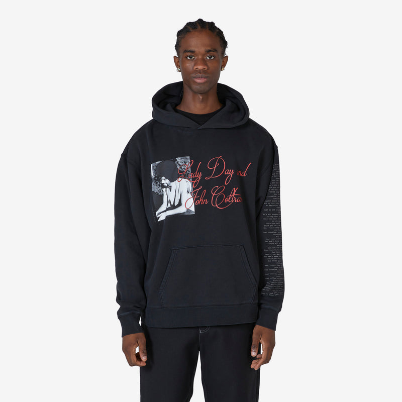 Gil Scott Heron x Hoodie Charcoal