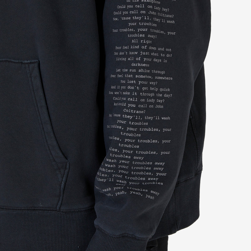Gil Scott Heron x Hoodie Charcoal