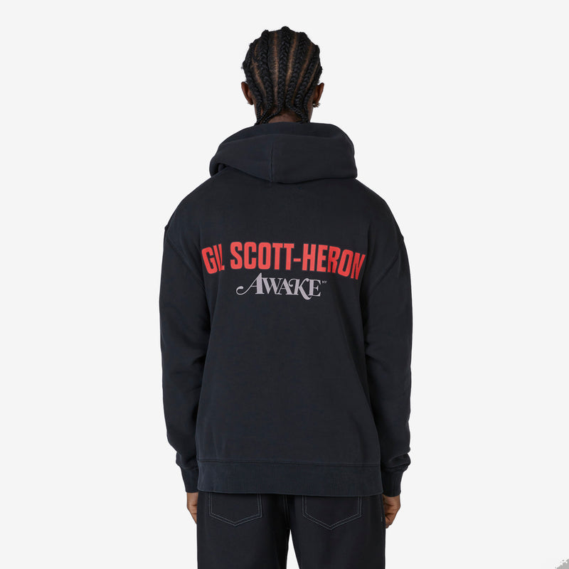 Gil Scott Heron x Hoodie Charcoal