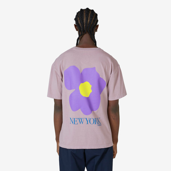 Floral Printed T-Shirt Mauve