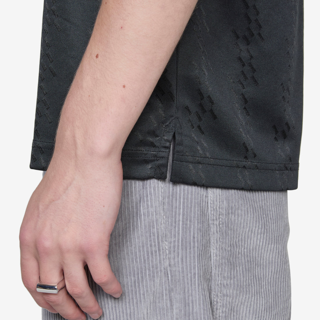 David T-Shirt Black Tees