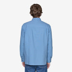 Mateo Logo Shirt Blue Grey