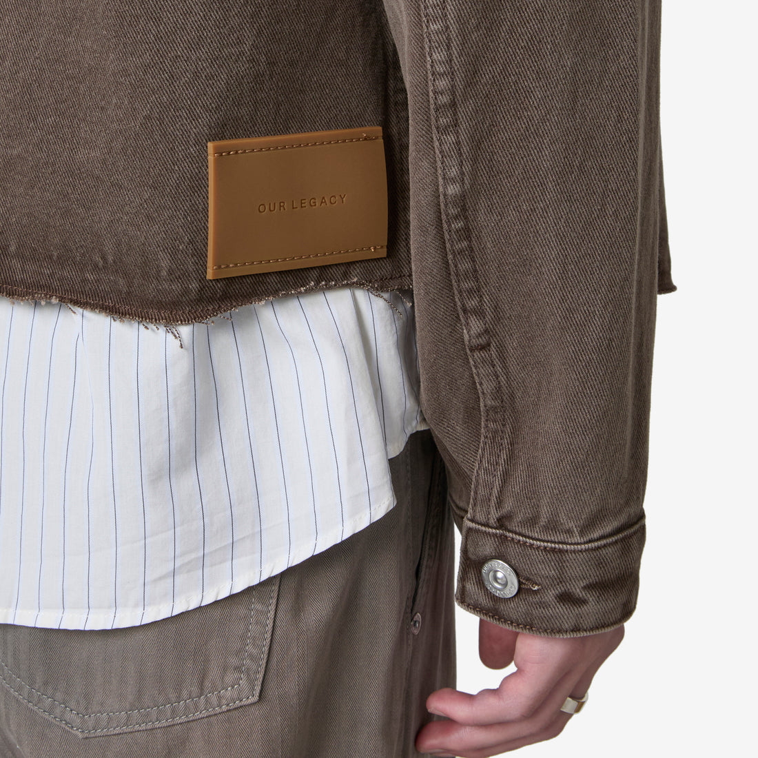 Cut Rebirth Jacket Choco Overdye Jackets