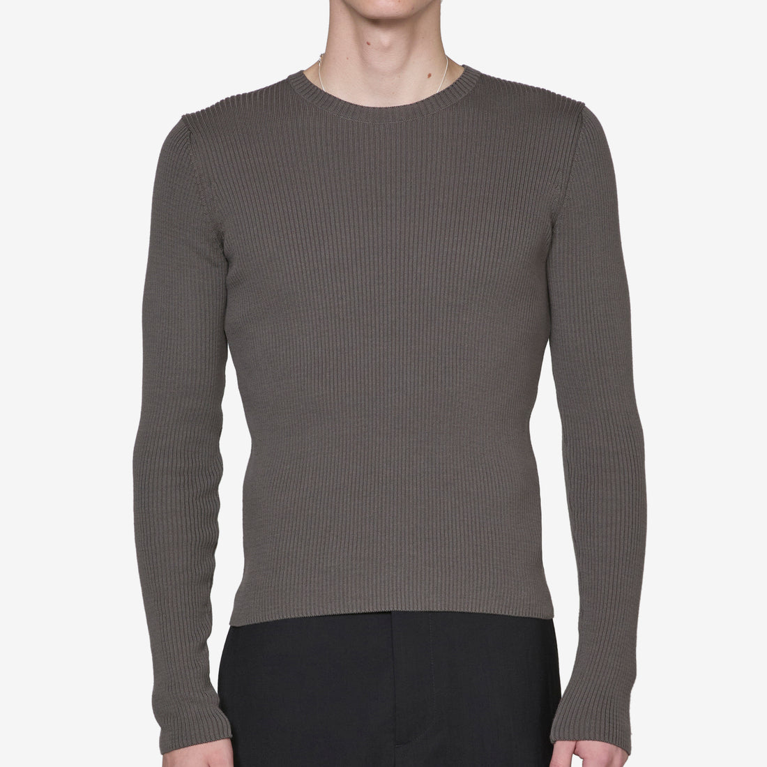 Compact Roundneck Fog Clean Cotton Jumpers
