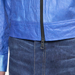 Wilson Printed Tyvek Jacket Blue