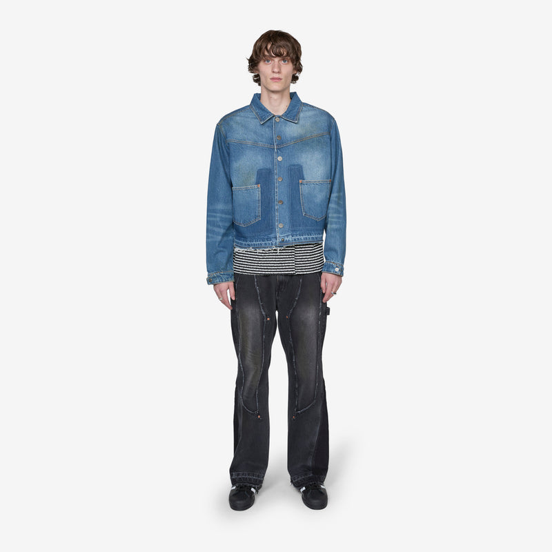 Rodeo Motorcycle Denim Jacket Blue Jackets