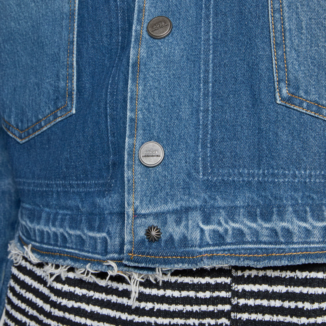 Rodeo Motorcycle Denim Jacket Blue Jackets