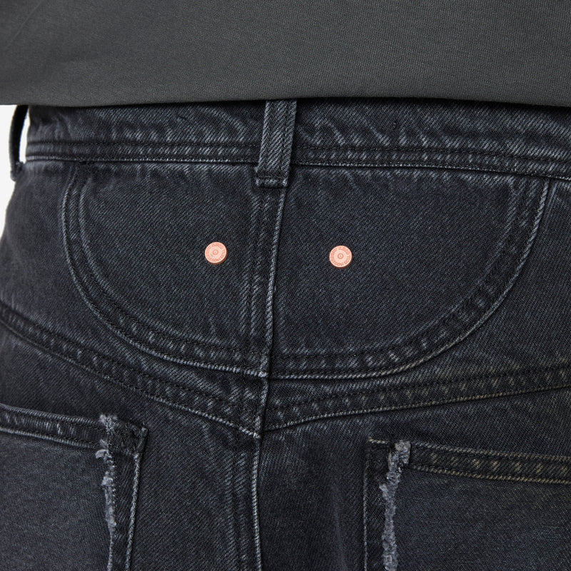 Rodeo Carpenter Wide Jeans Black Pants