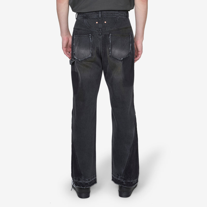 Rodeo Carpenter Wide Jeans Black Pants