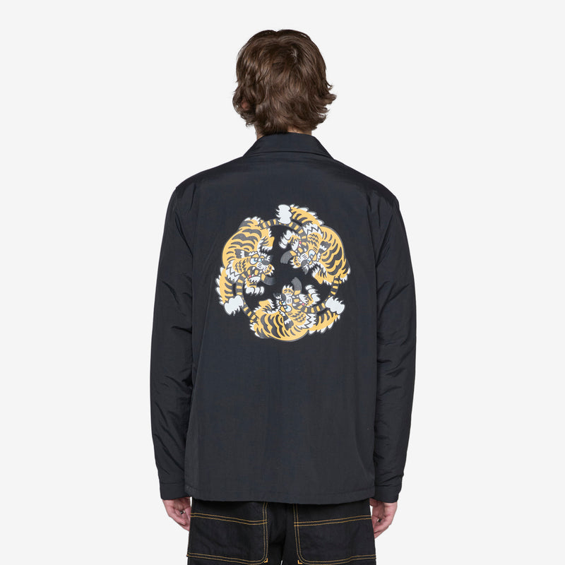 'KENZO VERDY MARKET' Heavy Coach Jacket Black Jackets