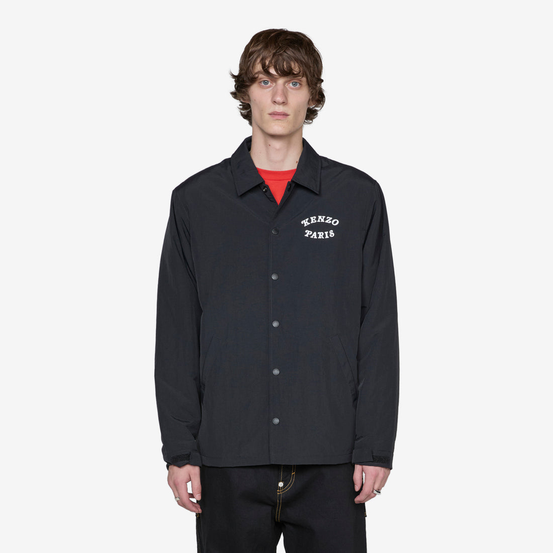 'KENZO VERDY MARKET' Heavy Coach Jacket Black Jackets