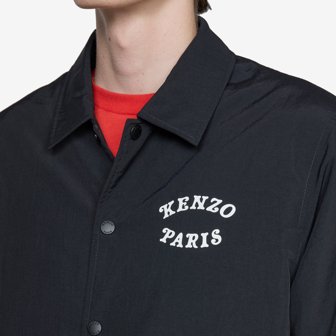 'KENZO VERDY MARKET' Heavy Coach Jacket Black Jackets