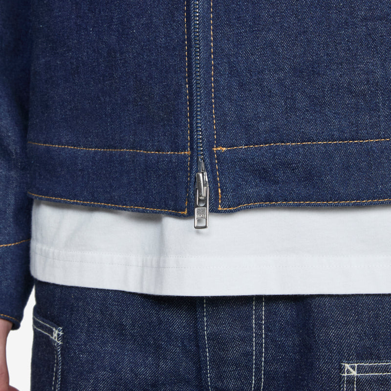 'KENZO VERDY MARKET' Padded Workwear Jacket Rinse Blue Denim Jackets