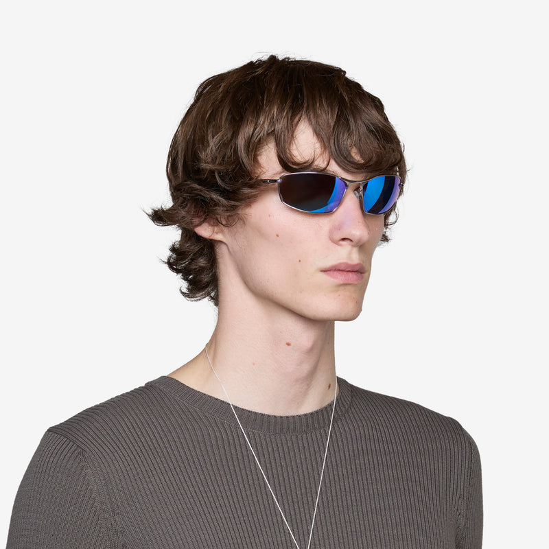 Whisker® Satin Chrome | Prizm Sapphire Polarized Eyewear